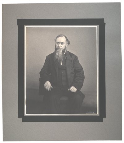 Photograph of Edwin M. Stanton, 1865, printed by M.P. Rice, 1892 by Edwin McMasters Stanton